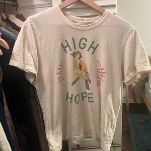 imogene + willie Cream Graphic Tee